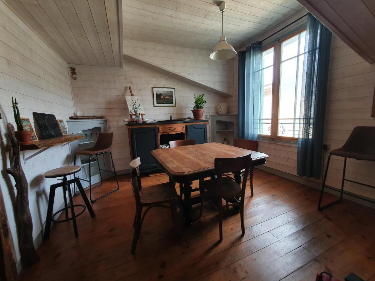 Le Refuge Ceretan, Grand Et Bel Appartement Mansarde En Plein Centre Eksteriør billede